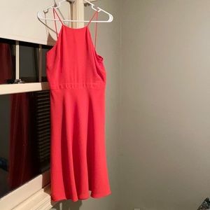 Jcrew orange dress